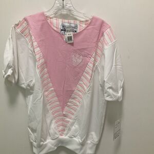 San Francisco Sport Women’s Top Pink NWT Vtg Banded Bottom